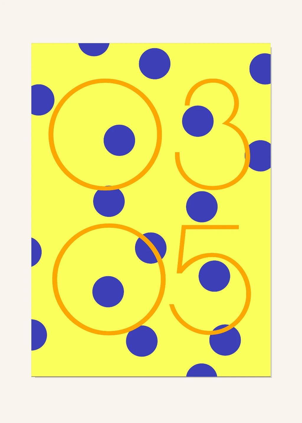 March 5 DAYMARK Poster — Sunny Orbit — clean