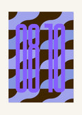 August 10 DAYMARK Poster — Purple Ladder — clean