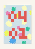 April 1 DAYMARK Poster — Spring Pixels — clean