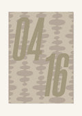 April 16 DAYMARK Poster — Quiet Pebbles — clean