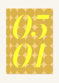 May 1 DAYMARK Poster — Golden Rhythm — clean