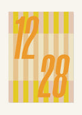 December 28 DAYMARK Poster — Amber Bands — clean