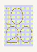 October 20 DAYMARK Poster — Olive Gridline — clean