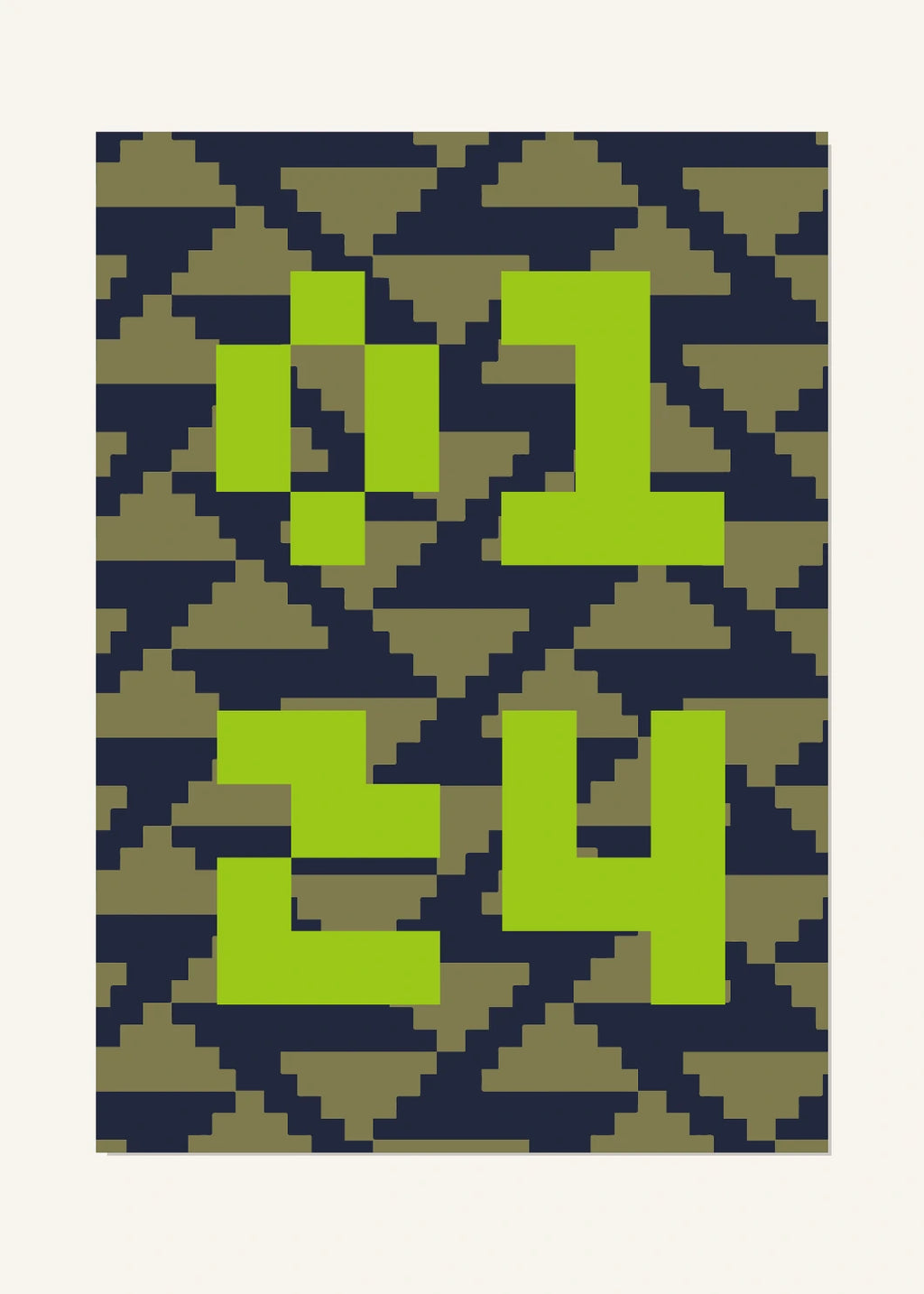 May 24 DAYMARK Poster — Acid Weave — clean