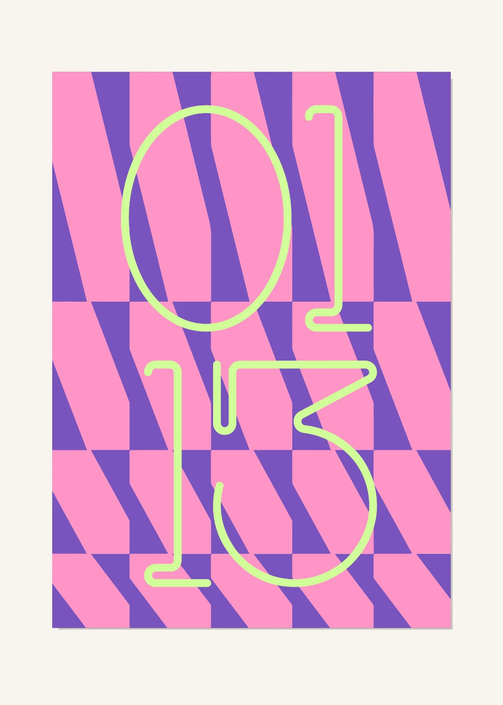 January 13 DAYMARK Poster — Candy Angle — clean