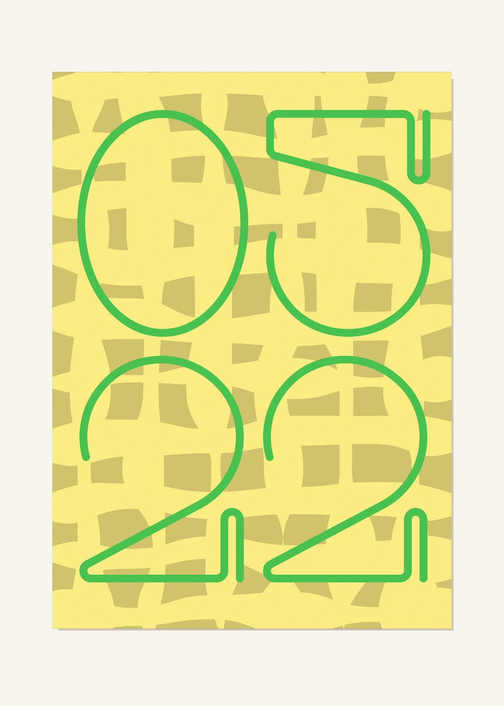 May 22 DAYMARK Poster — Lime Matrix — clean