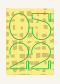 May 22 DAYMARK Poster — Lime Matrix — clean