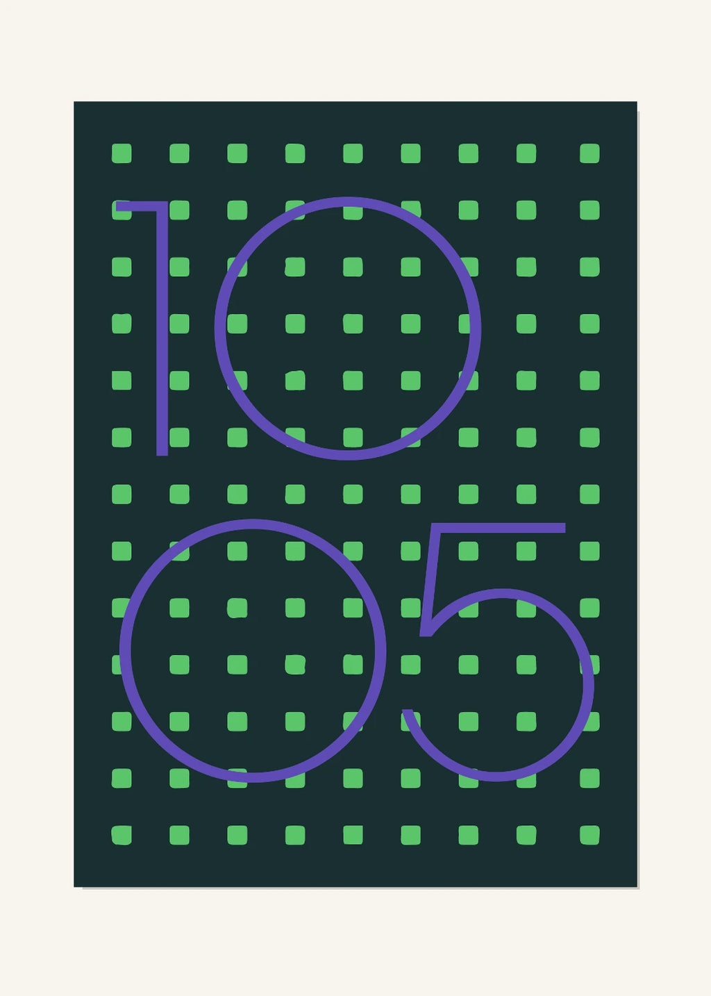 October 5 DAYMARK Poster — Green Register — clean