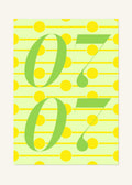 July 7 DAYMARK Poster — Olive Notes — clean