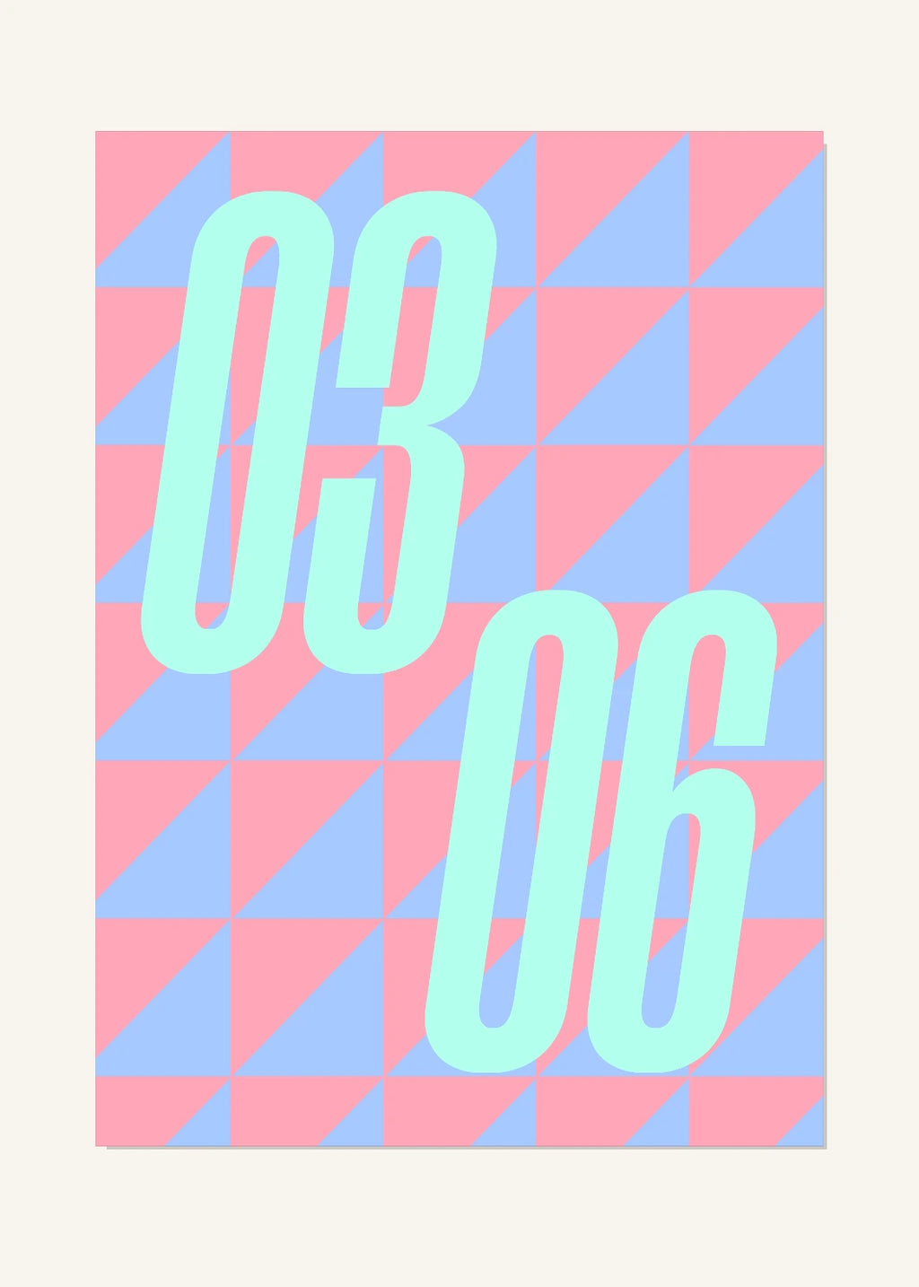 March 6 DAYMARK Poster — Ice Slant — clean