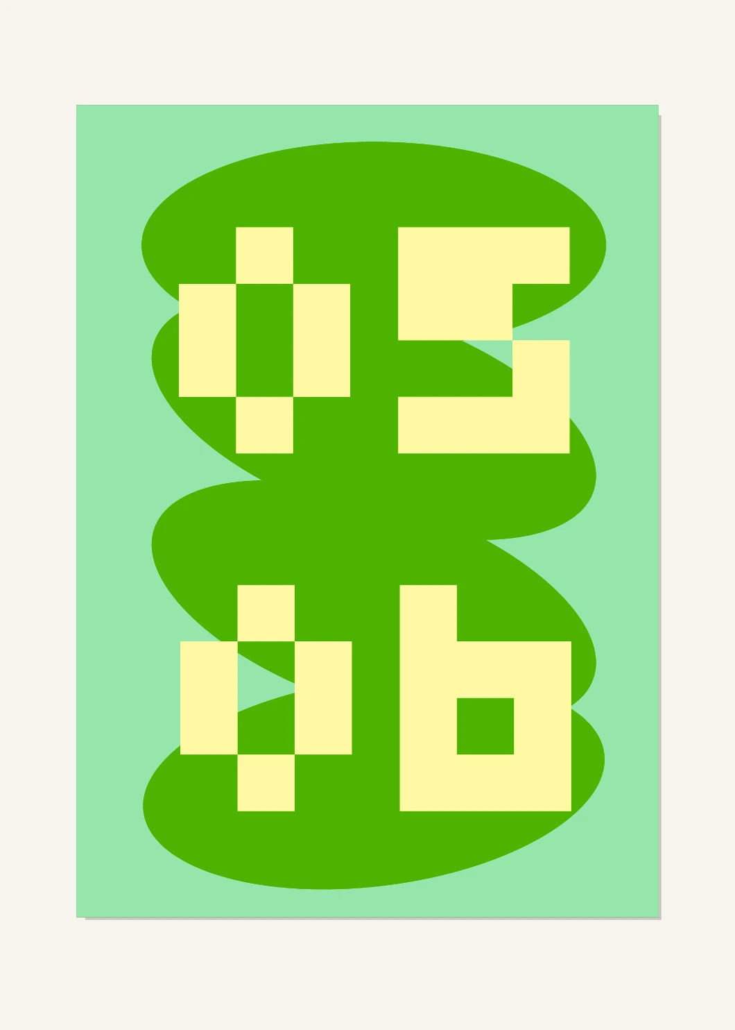 May 6 DAYMARK Poster — Green Capsule — clean