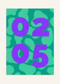 February 5 DAYMARK Poster — Lagoon Shapes — clean