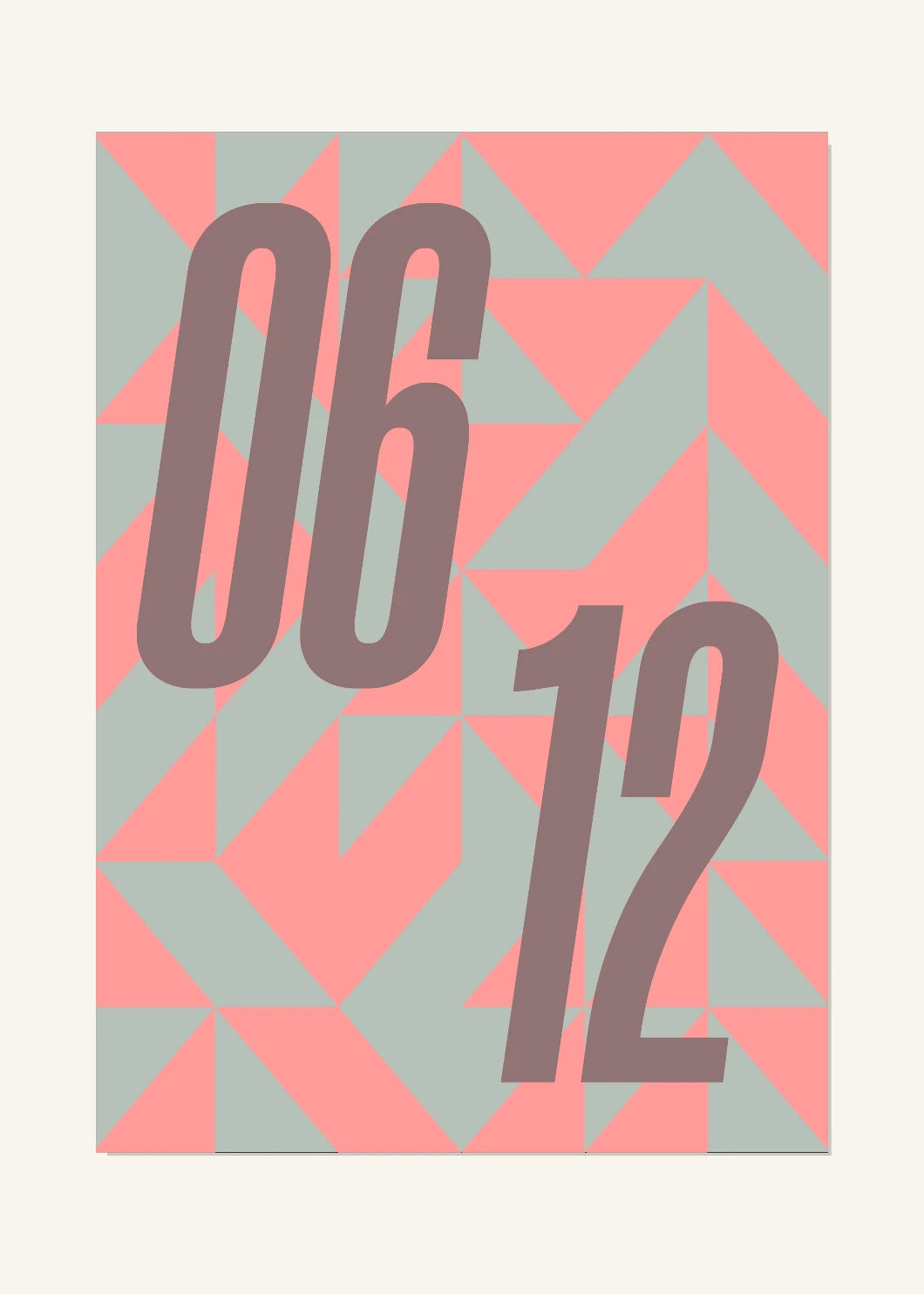 June 12 DAYMARK Poster — Rose Cut — clean
