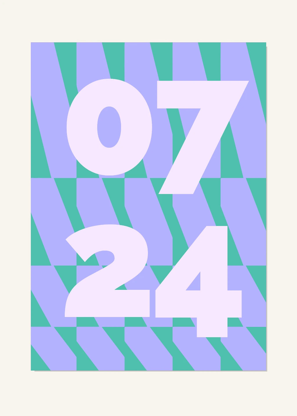 July 24 DAYMARK Poster — Soft Fan — clean