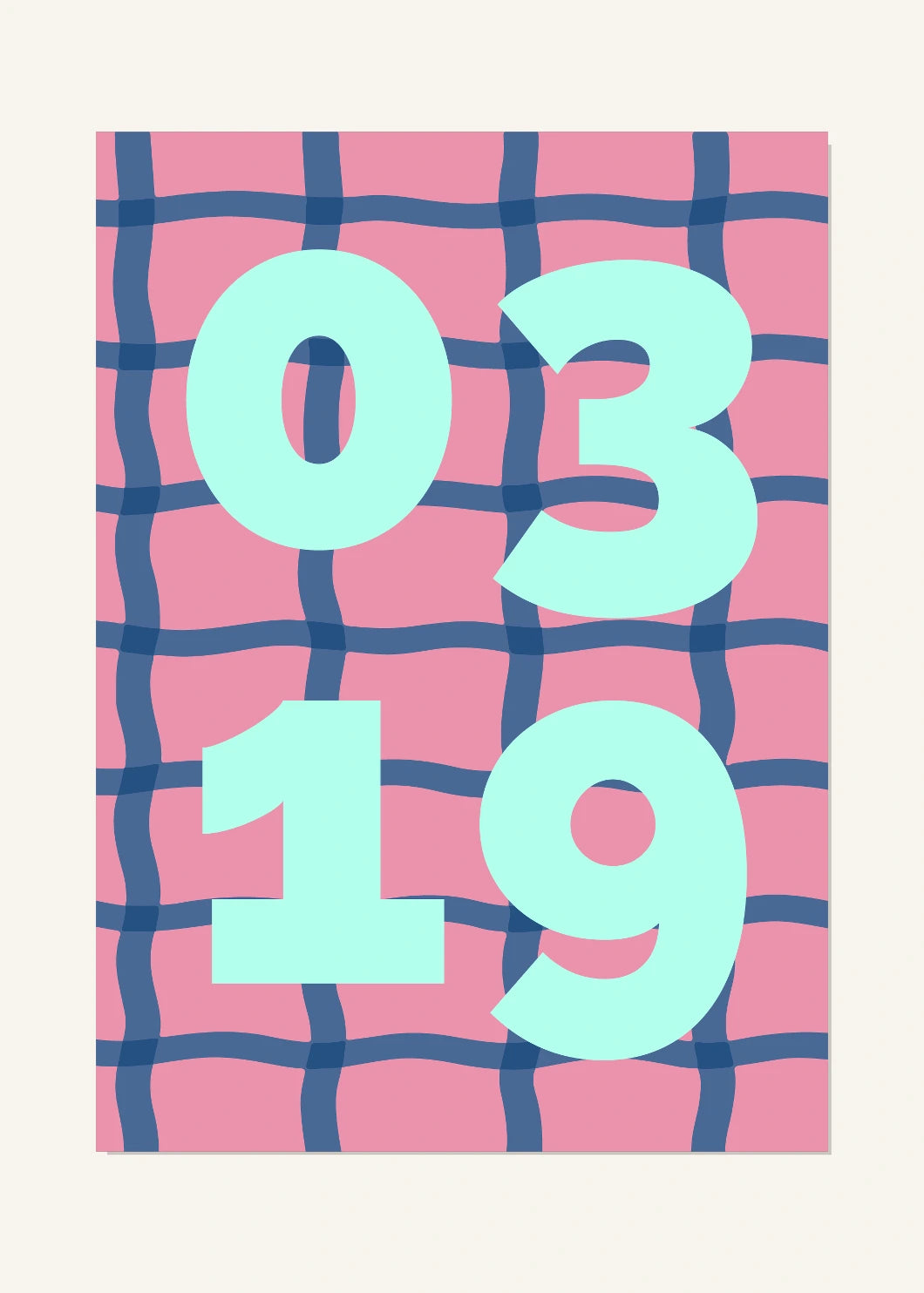 March 19 DAYMARK Poster — Aqua Net — clean