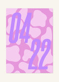 April 22 DAYMARK Poster — Lilac Drift — clean