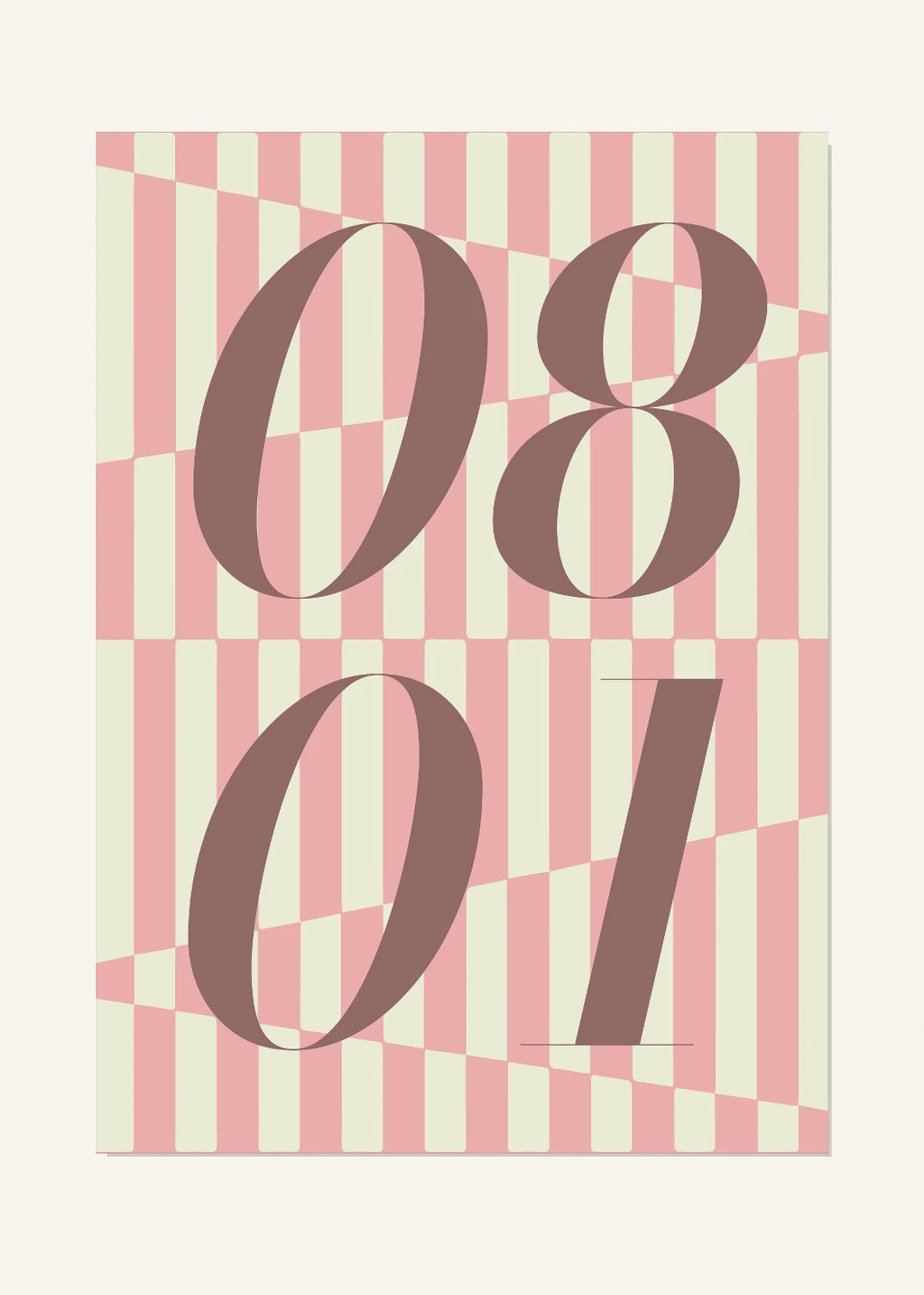 August 1 DAYMARK Poster — Cocoa Check — clean
