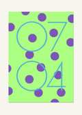 July 4 DAYMARK Poster — Blue Orbit — clean
