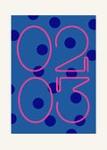 February 3 DAYMARK Poster — Pink Orbit — clean