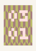 March 1 DAYMARK Poster — Dusty Pixels — clean