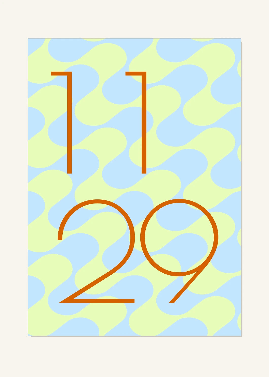 November 29 DAYMARK Poster — Amber Loops — clean