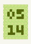 May 14 DAYMARK Poster — Olive Current — clean