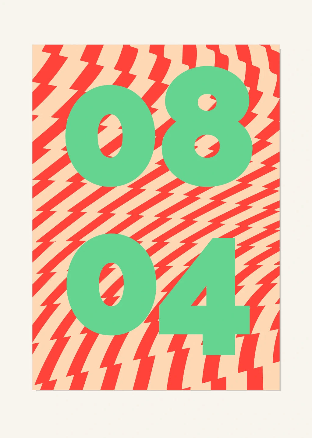 August 4 DAYMARK Poster — Mint Rush — clean
