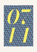 July 14 DAYMARK Poster — Gold Static — clean