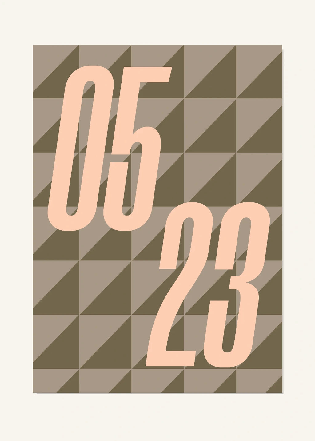 May 23 DAYMARK Poster — Stone Shift — clean