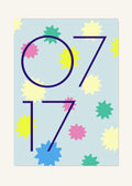 July 17 DAYMARK Poster — Star Line — clean