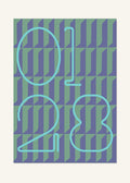 January 28 DAYMARK Poster — Linear Echo — clean