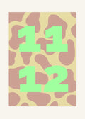 November 12 DAYMARK Poster — Mint Camber — clean