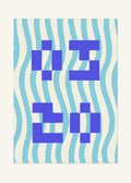 March 20 DAYMARK Poster — Blue Current — clean