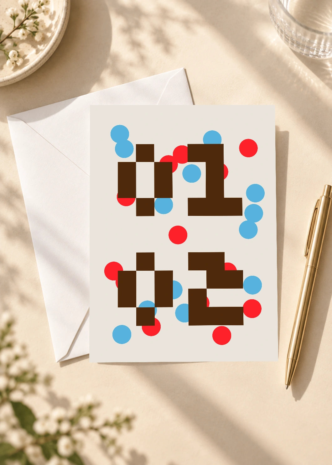 January 2 DAYMARK card — Offset Play — scene 4