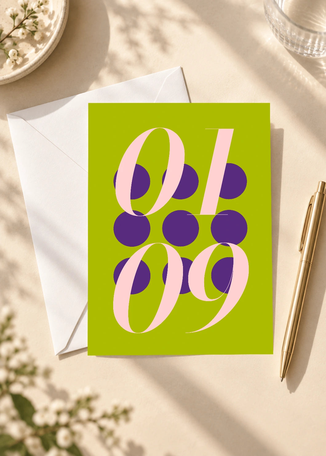 January 9 DAYMARK card — Violet Orbit — scene 4