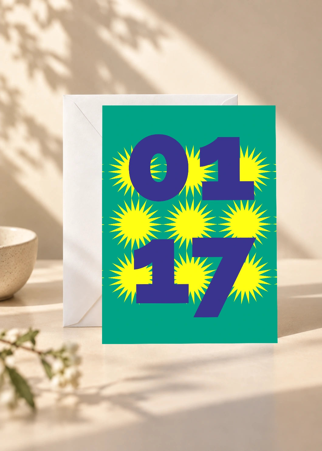 January 17 DAYMARK card — Solar Type — scene 1
