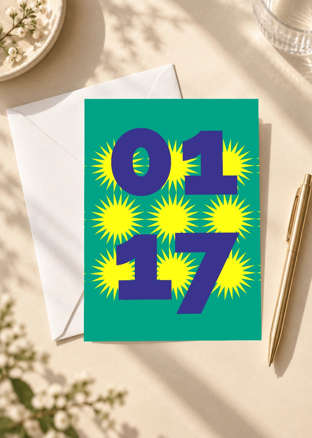 January 17 DAYMARK card — Solar Type — scene 4