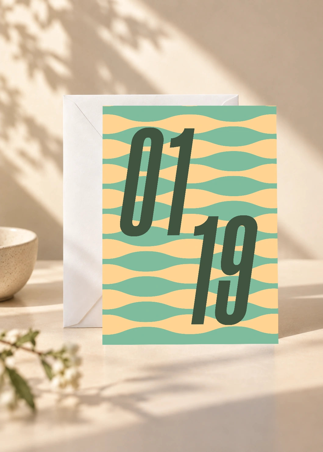 January 19 DAYMARK card — Sand Current — scene 1
