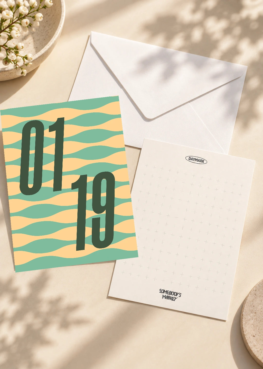January 19 DAYMARK card — Sand Current — scene 2