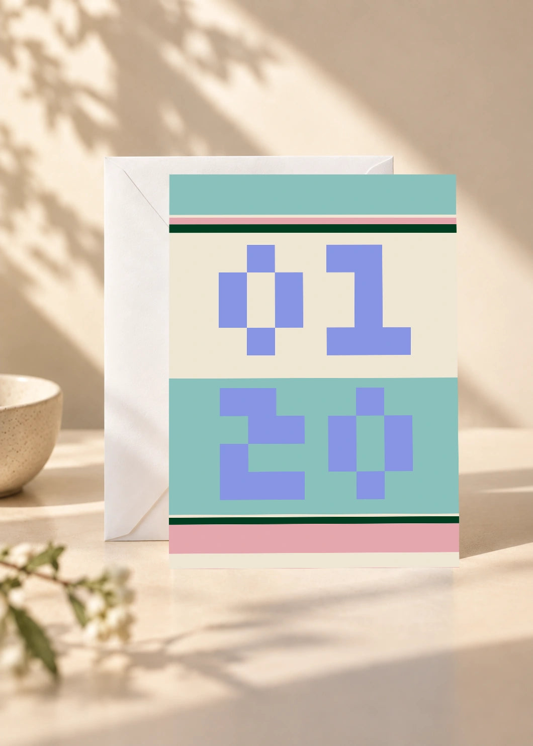 January 20 DAYMARK card — Quiet Frame — scene 1