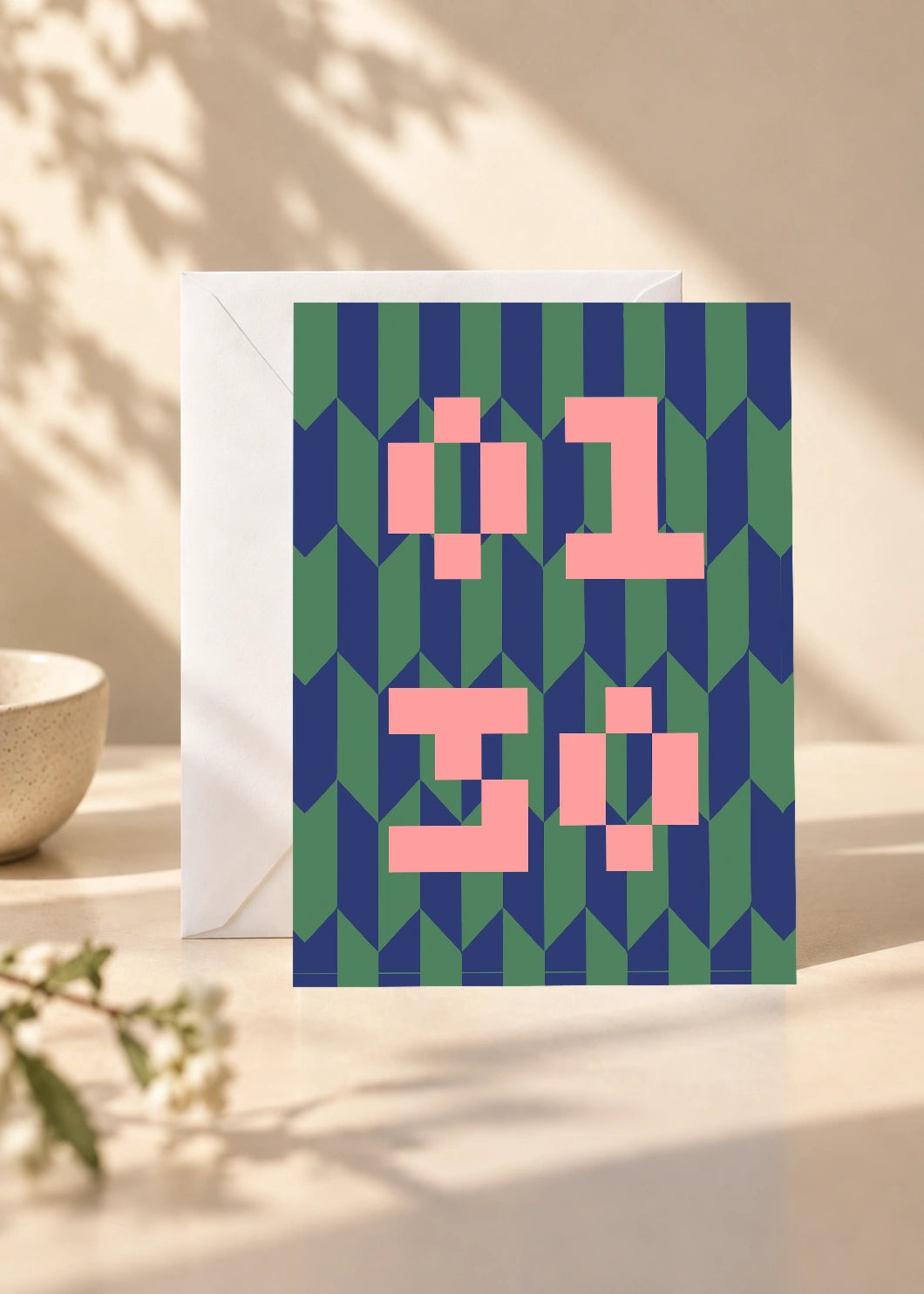 January 30 DAYMARK card — Midnight Blocks — scene 1