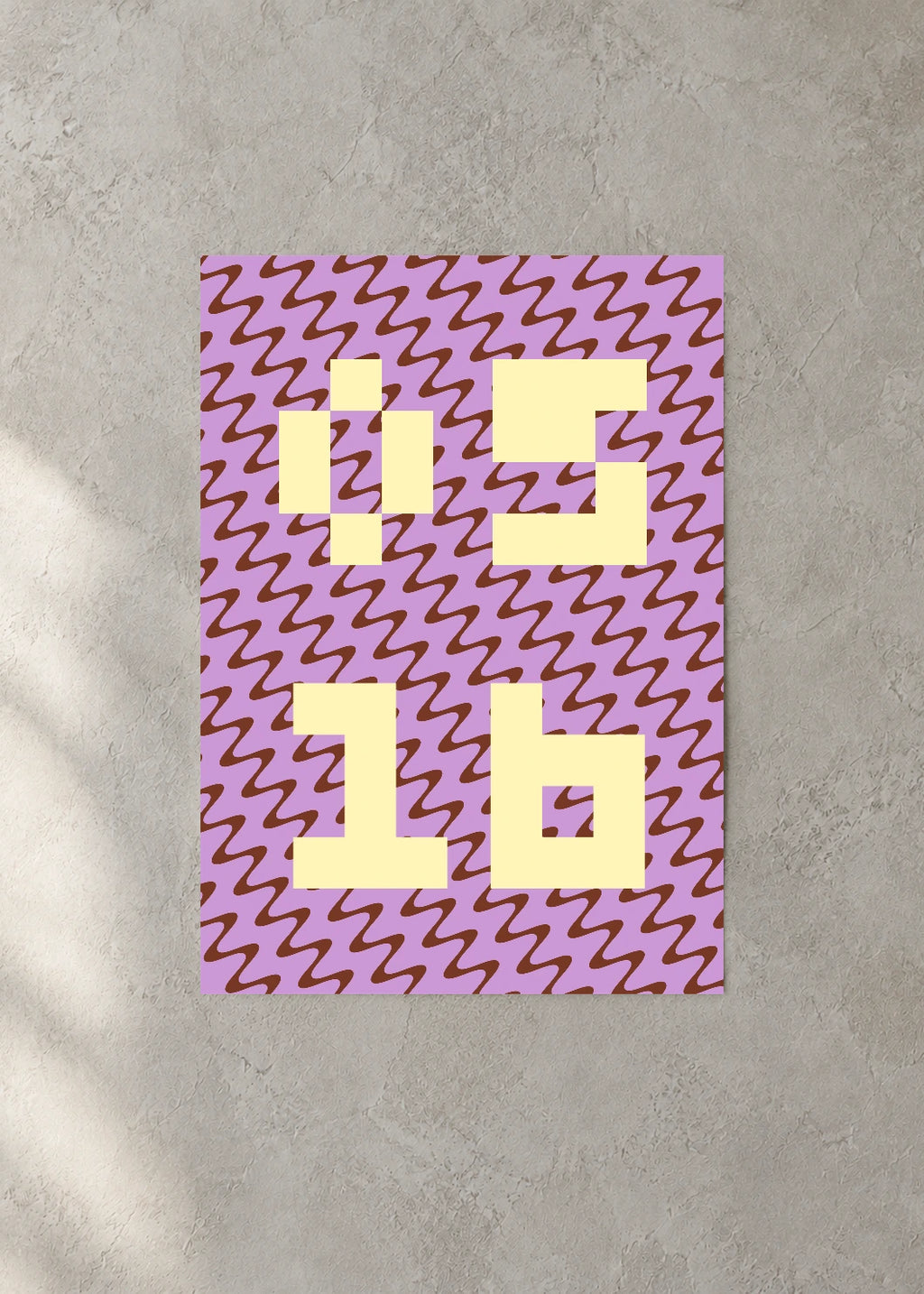 May 16 DAYMARK Poster — Cream Lightning — concrete wall