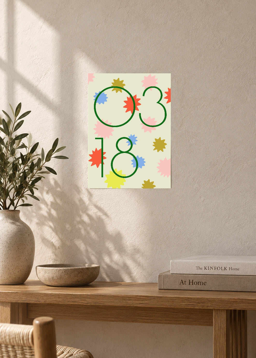 March 18 DAYMARK Poster — Star Scatter — furniture