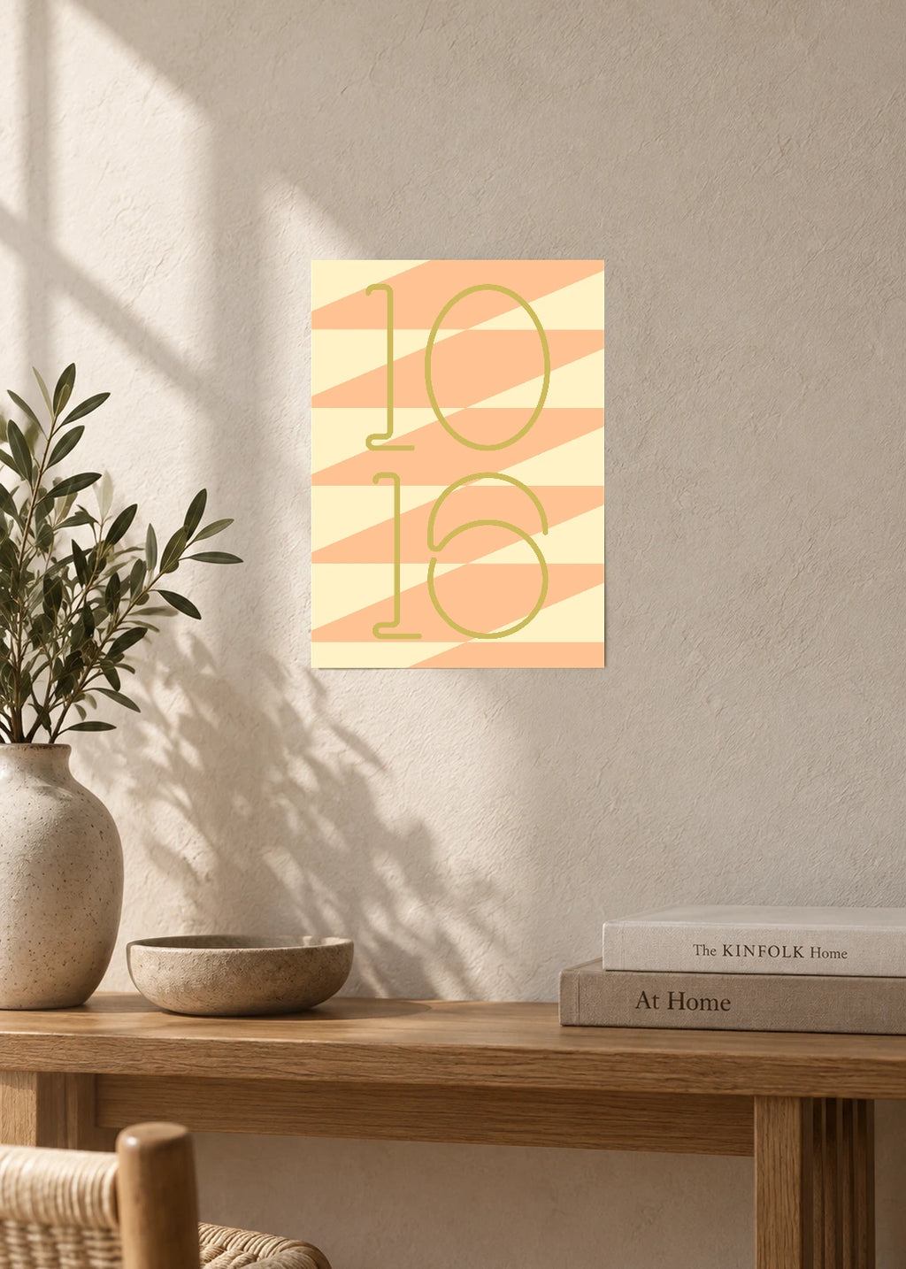 October 16 DAYMARK Poster — Olive Passage — furniture