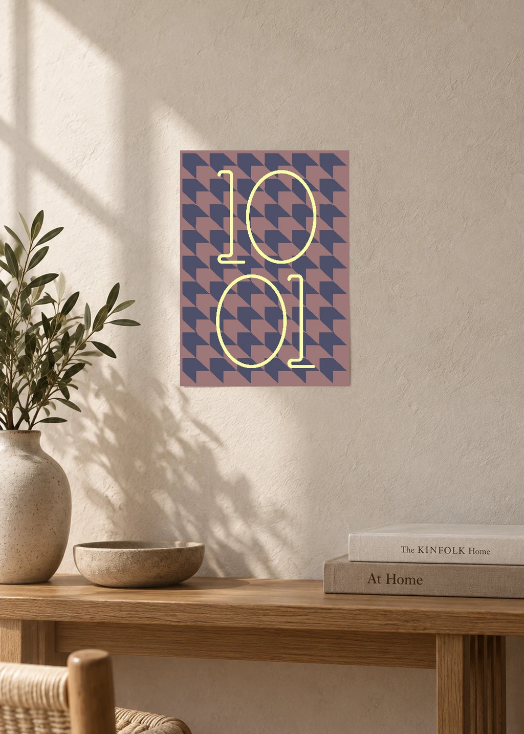 October 1 DAYMARK Poster — Cream Echo — furniture