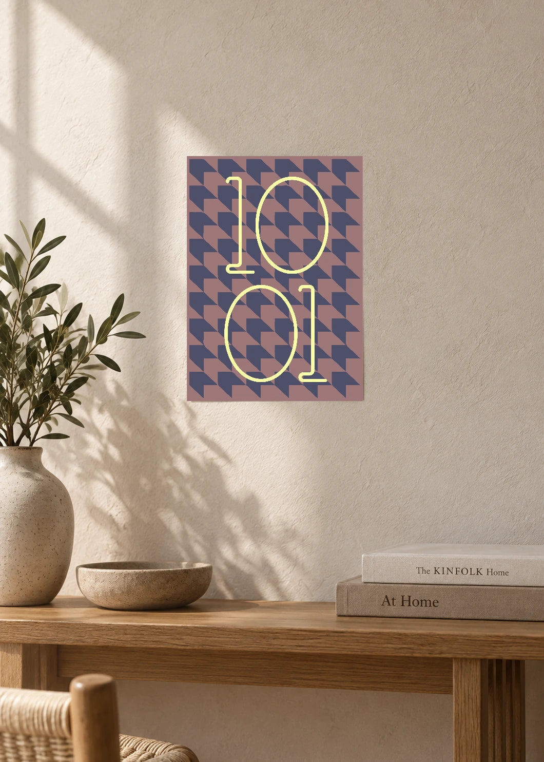 October 1 DAYMARK Poster — Cream Echo — furniture