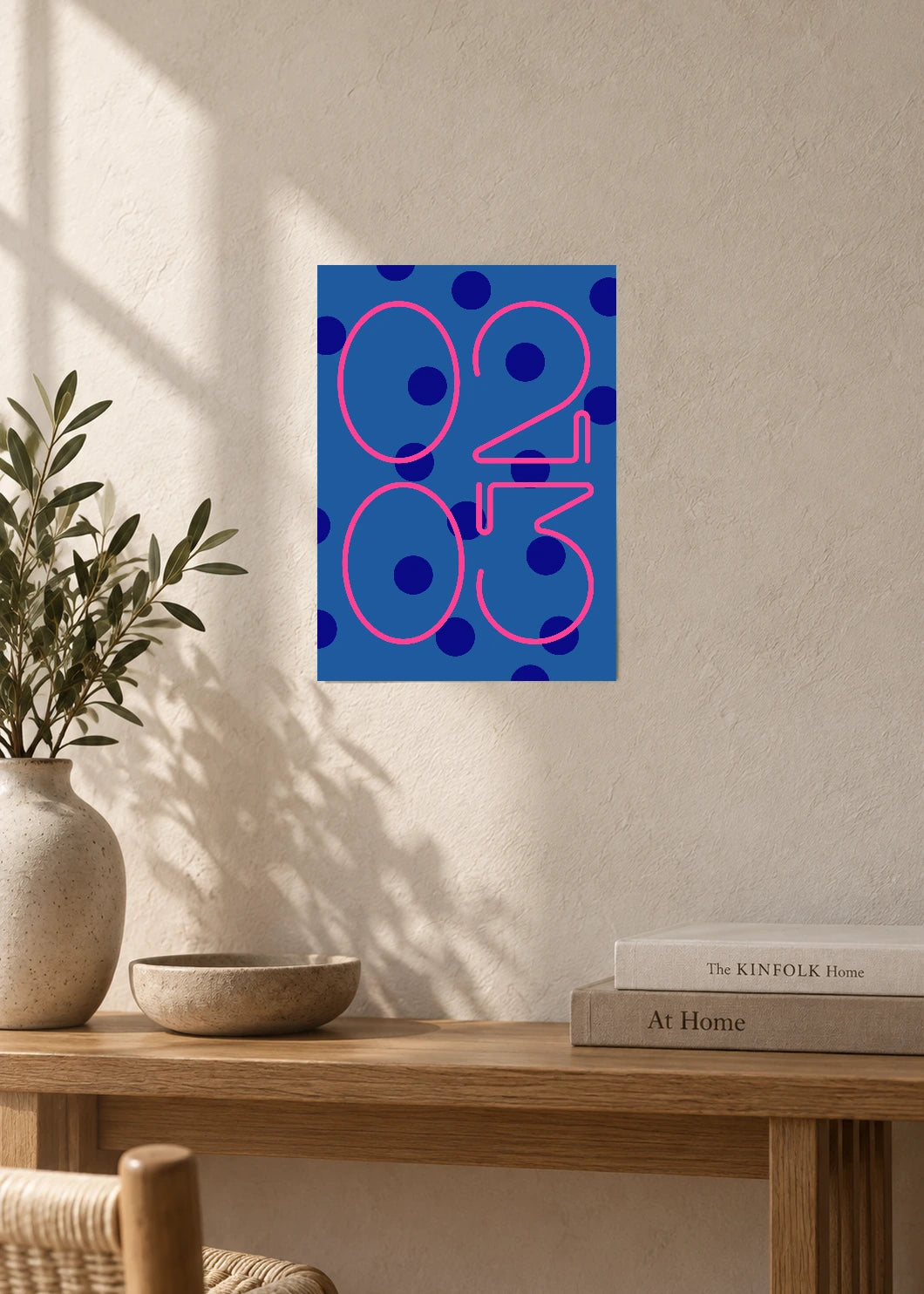 February 3 DAYMARK Poster — Pink Orbit — furniture