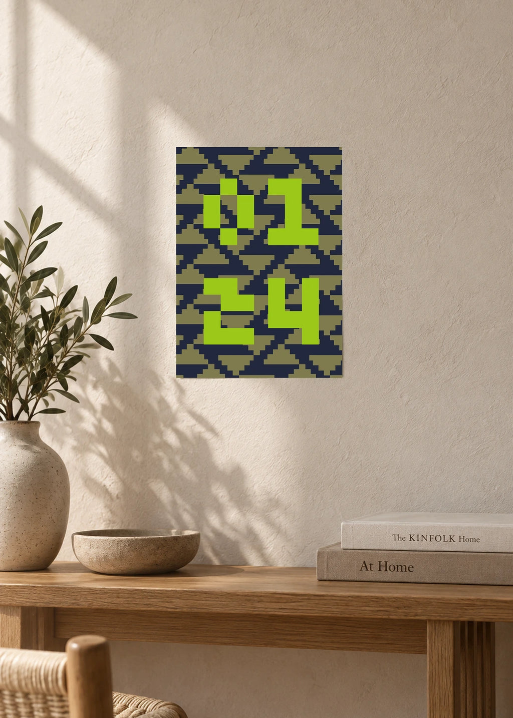 May 24 DAYMARK Poster — Acid Weave — furniture
