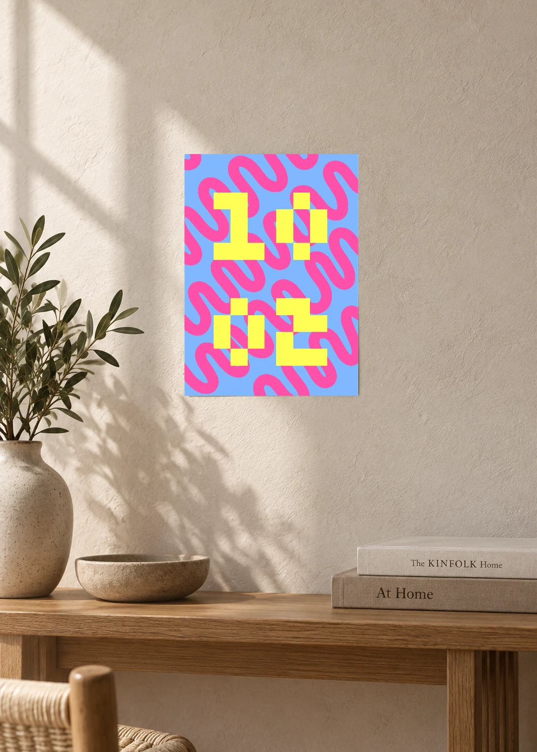 October 2 DAYMARK Poster — Lemon Modules — furniture