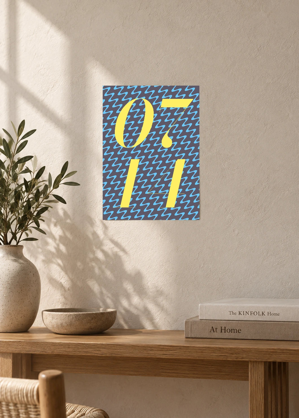 July 14 DAYMARK Poster — Gold Static — furniture